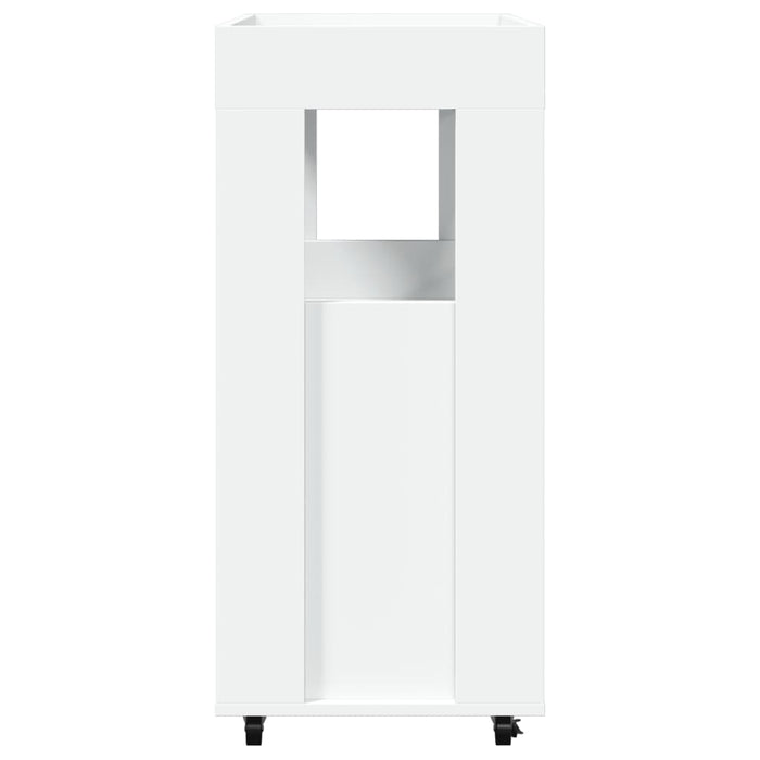 Carrello Bar Bianco 60x39,5x89 cm in Legno Multistrato 848269