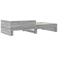 Giroletto Grigio Sonoma 100x200 cm in Legno Multistrato 849577