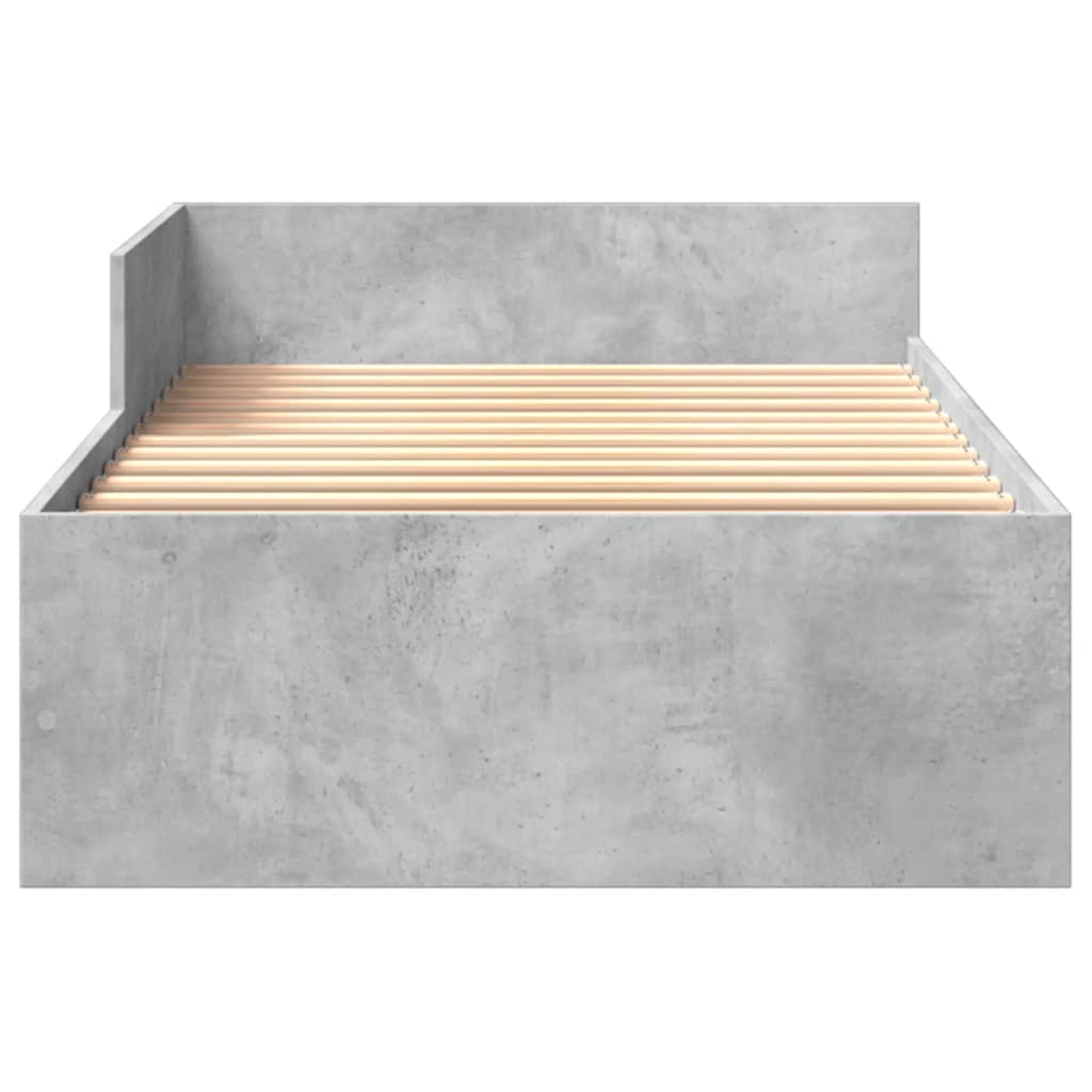 Giroletto Grigio Cemento 90x200 cm in Legno Multistrato 849582