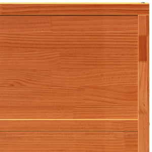 Porta del Granaio Marrone 100x208 cm in Legno Massello di Pino 850631