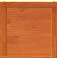 Porta del Granaio Marrone 80x208 cm in Legno Massello di Pino 850646