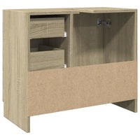 Mobile Sottolavabo Rovere Sonoma 63x30x54 cm Legno Multistrato 849633