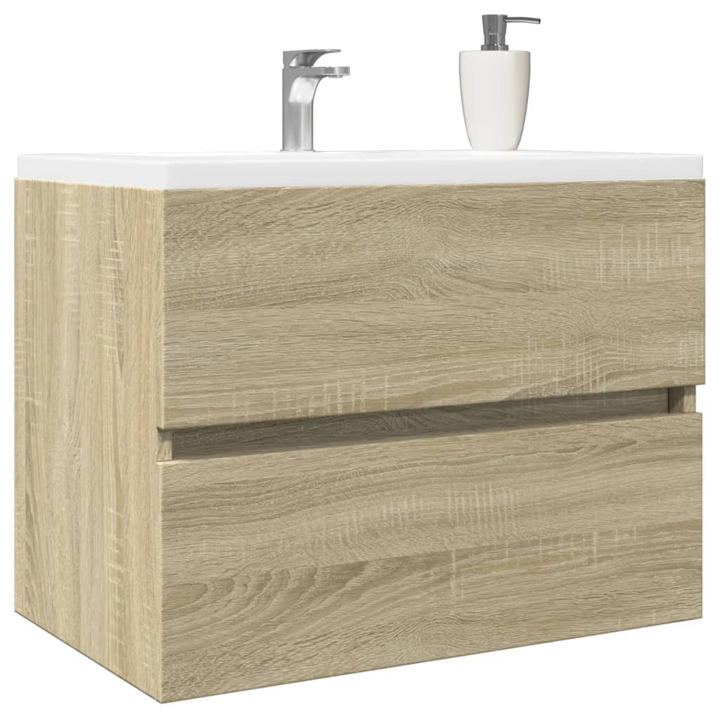 Mobile Lavabo Rovere Sonoma 60x38,5x45 cm in Legno Multistrato 849636