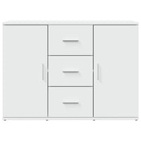 Credenza Bianca 90,5x29,5x65 cm in Truciolato 849873