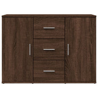 Credenza Rovere Marrone 90,5x29,5x65 cm in Truciolato 849880