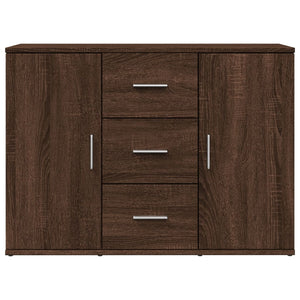 Credenza Rovere Marrone 90,5x29,5x65 cm in Truciolato 849880