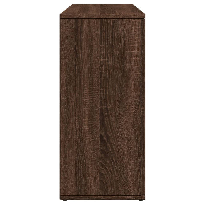 Credenza Rovere Marrone 90,5x29,5x65 cm in Truciolato 849880