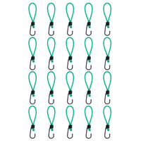 Corde Elastiche con Ganci 20 pz 15 cm 4012229