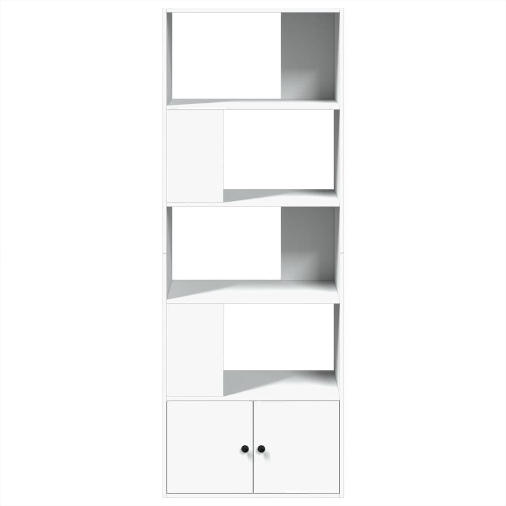 Libreria Bianca 70x36x189 cm in Legno Multistrato 3295317