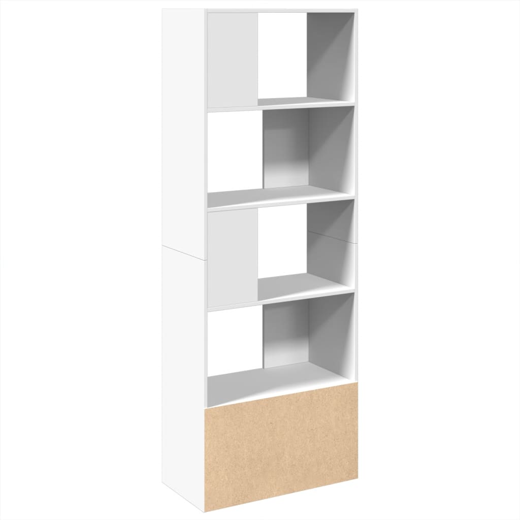 Libreria Bianca 70x36x189 cm in Legno Multistrato 3295317