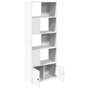 Libreria Bianca 70x36x189 cm in Legno Multistrato 3295317