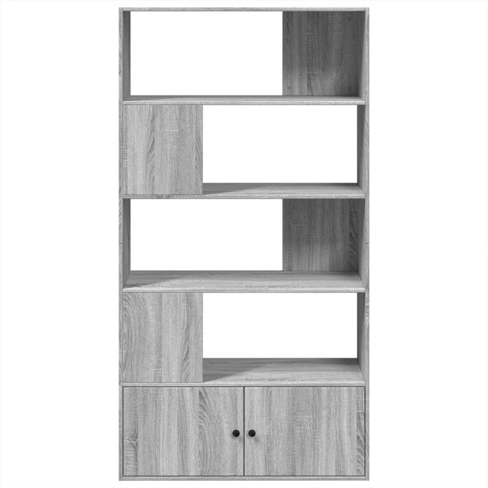 Libreria Grigio Sonoma 100x36x189 cm in Legno Multistrato 3295329