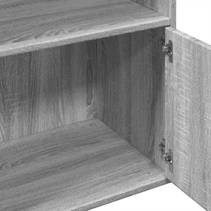 Libreria Grigio Sonoma 100x36x189 cm in Legno Multistrato 3295329