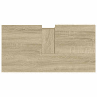 Armadietto da Bagno Rovere Sonoma 65x33x60 cm Legno Multistrato 849677