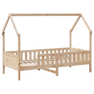 Giroletto Casetta per Bambini 80x200 cm Legno Massello di Pino 850704