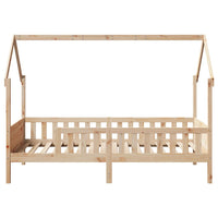 Giroletto Casetta per Bambini 80x200 cm Legno Massello di Pino 850704