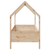 Giroletto Casetta per Bambini 80x200 cm Legno Massello di Pino 850704