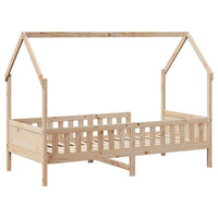 Giroletto Casetta per Bambini 80x200 cm Legno Massello di Pino 850704