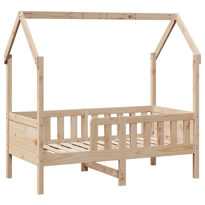 Giroletto Casetta per Bambini 80x160 cm Legno Massello di Pino 850710