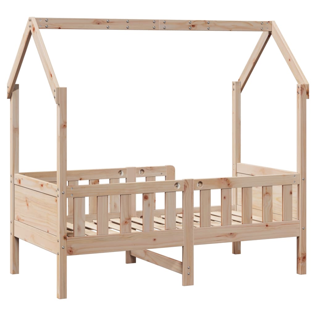 Giroletto Casetta per Bambini 80x160 cm Legno Massello di Pino 850710