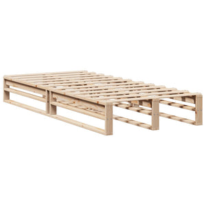 Letto senza Materasso 90x200 cm in Legno Massello di Pino 850794