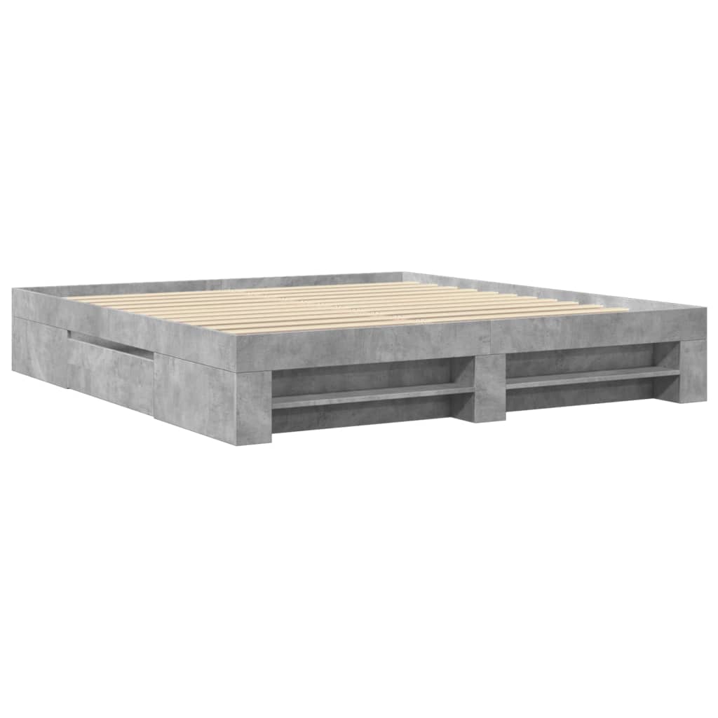 Giroletto Grigio Cemento 200x200 cm in Legno Multistrato 3295446