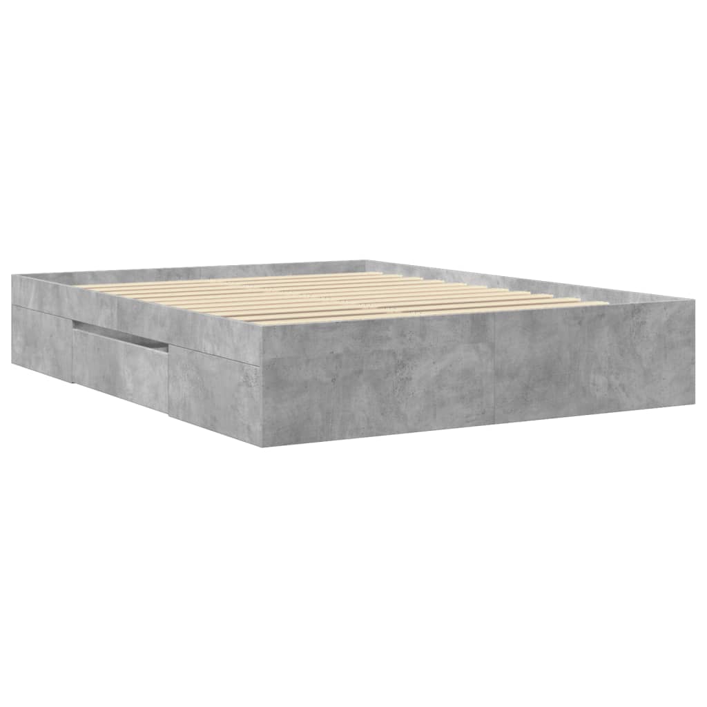 Giroletto Grigio Cemento 160x200 cm in Legno Multistrato 3295460