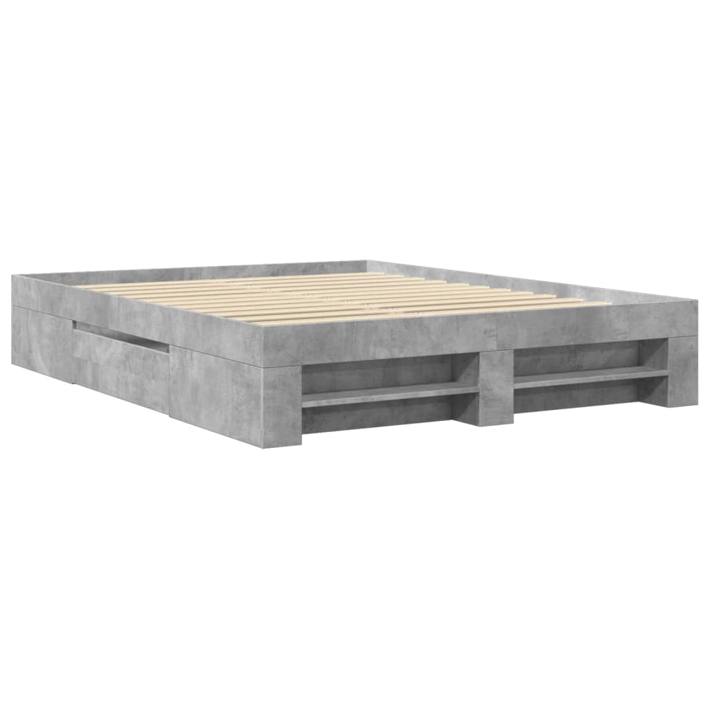 Giroletto Grigio Cemento 150x200 cm in Legno Multistrato 3295467