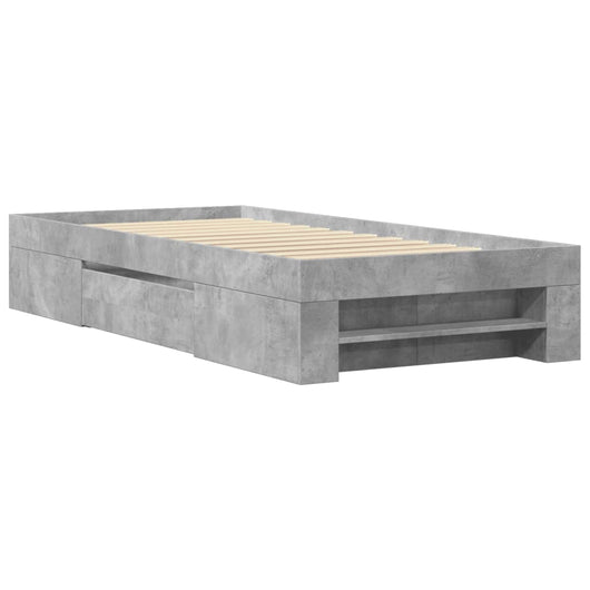 Giroletto Grigio Cemento 90x200 cm in Legno Multistrato 3295495