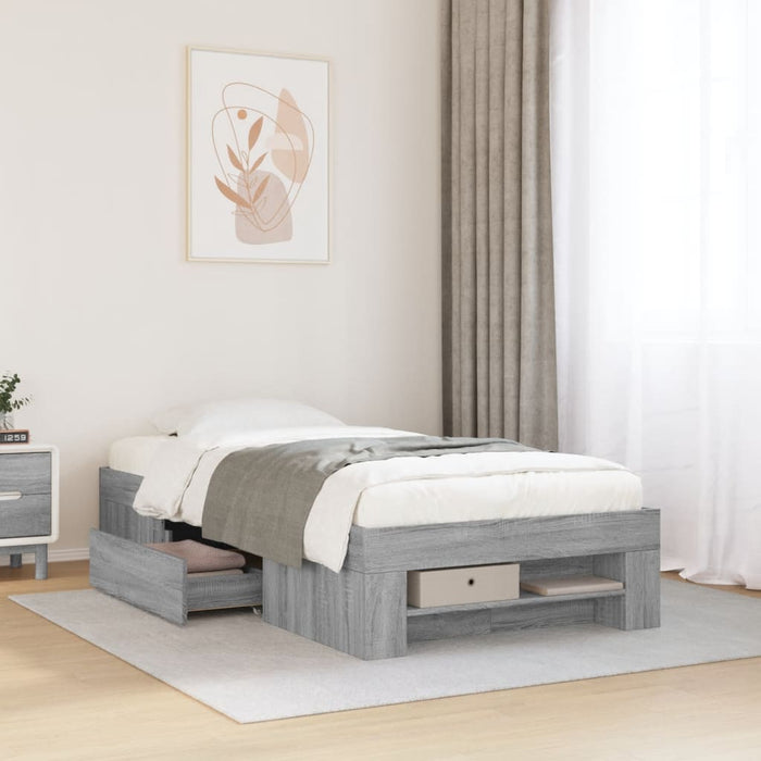 Giroletto Grigio Sonoma 75x190 cm in Legno Multistrato 3295532