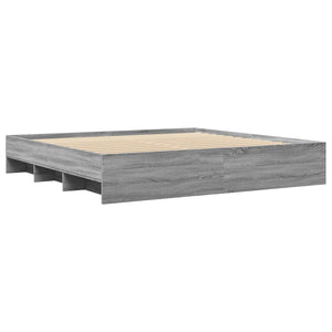 Giroletto Grigio Sonoma 200x200 cm in Legno Multistrato 3295630