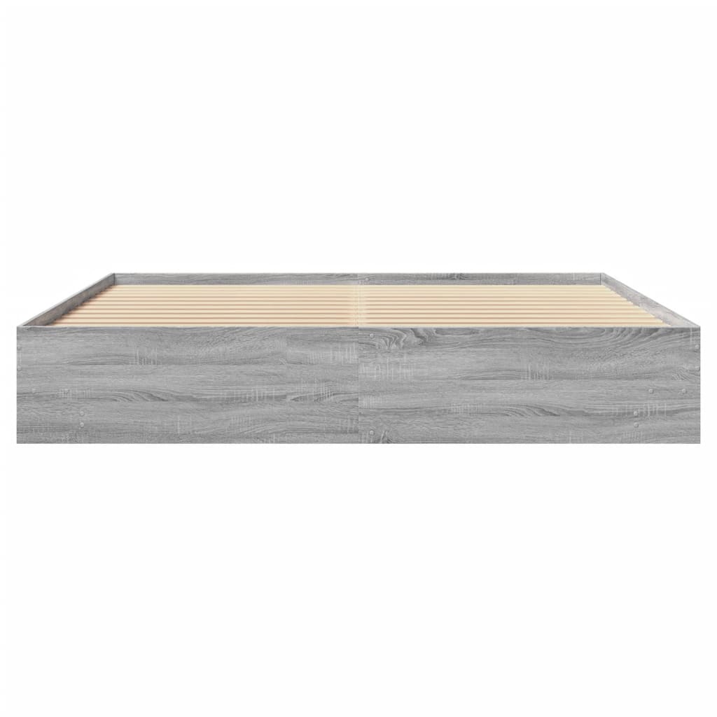 Giroletto Grigio Sonoma 180x200 cm in Legno Multistrato 3295637