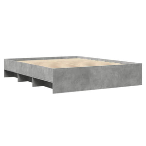 Giroletto Grigio Cemento 160x200 cm in Legno Multistrato 3295642