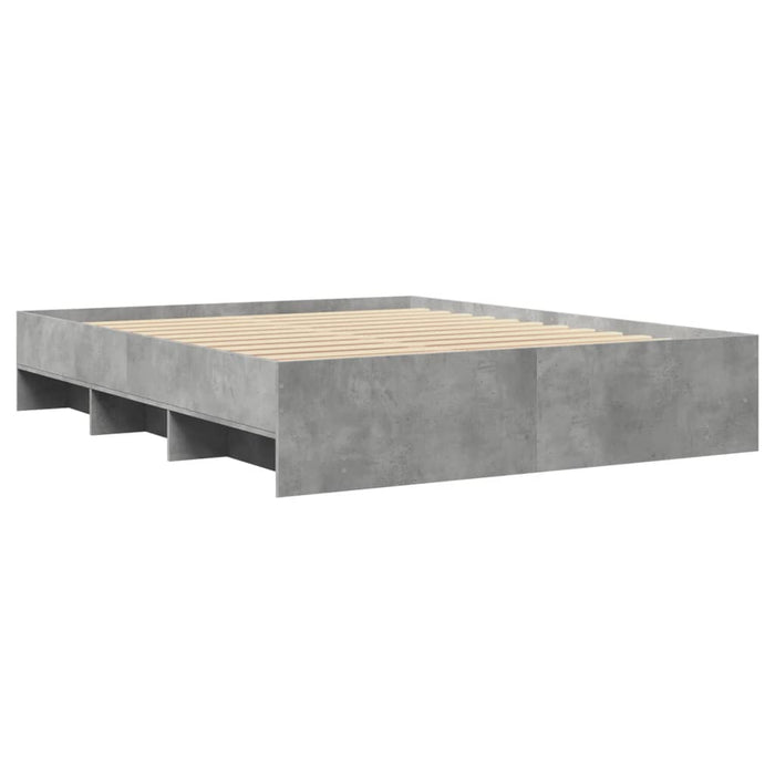 Giroletto Grigio Cemento 160x200 cm in Legno Multistrato 3295642