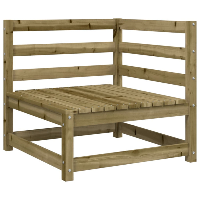 Set Divani da Giardino 2 pz in Legno Impregnato di Pino 3295813