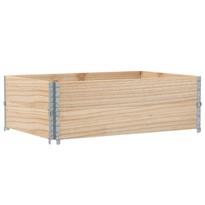 Fioriera da Giardino Marrone 120x80 cm Legno Massello di Pino 3295847