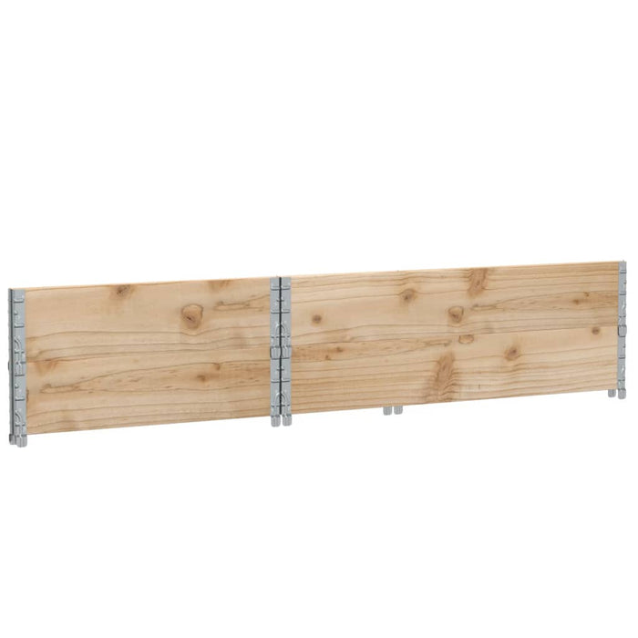 Fioriera da Giardino Marrone 120x80 cm Legno Massello di Pino 3295847