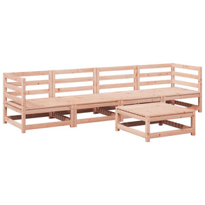 Set Divani da Giardino 5 pz in Legno Massello Abete Douglas 3299281