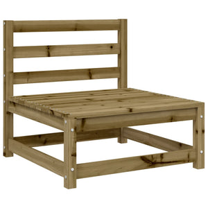 Set Divani da Giardino 6 pz in Legno Impregnato di Pino 3299289