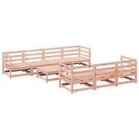 Set Divani da Giardino 8 pz in Legno Massello Abete Douglas 3299321