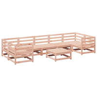 Set Divani da Giardino 8 pz in Legno Massello Abete Douglas 3299333