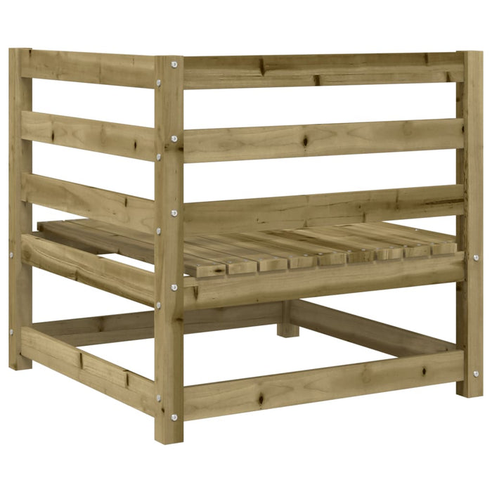 Set Divani da Giardino 9 pz in Legno Impregnato di Pino 3299369