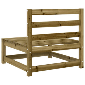 Set Divani da Giardino 9 pz in Legno Impregnato di Pino 3299369