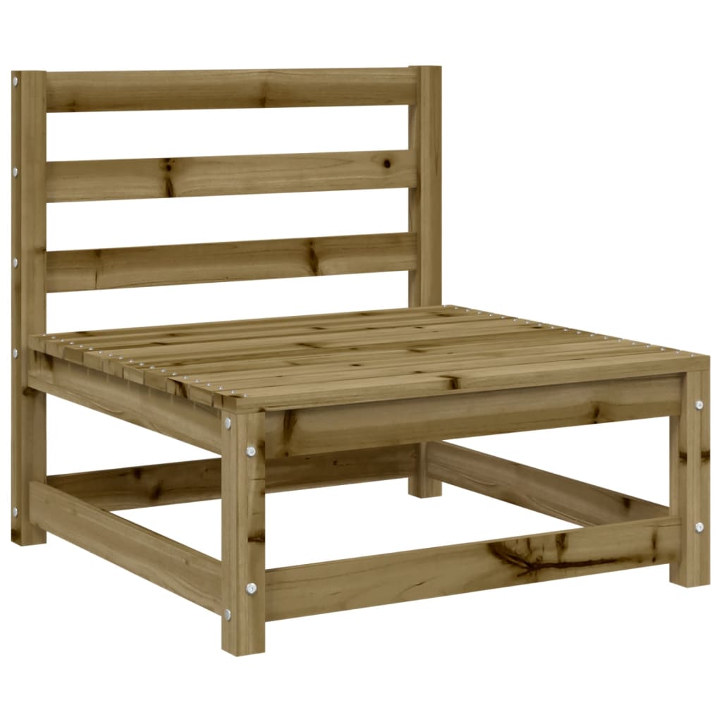 Set Divani da Giardino 7 pz in Legno Impregnato di Pino 3299466