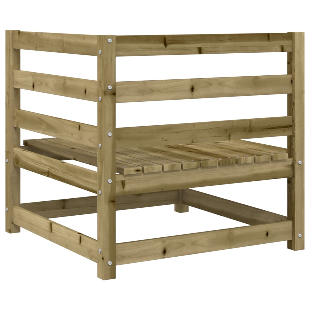 Set Divani da Giardino 7 pz in Legno Impregnato di Pino 3299466