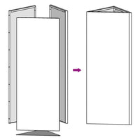 Fioriere da Giardino 2 pz Triangolari 35x35x75 cm Acciaio Inox 851152