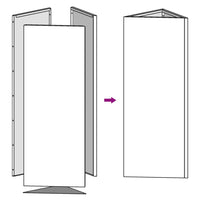 Fioriere da Giardino 2 pz Triangolari 50x43x75 cm Acciaio Inox 851180