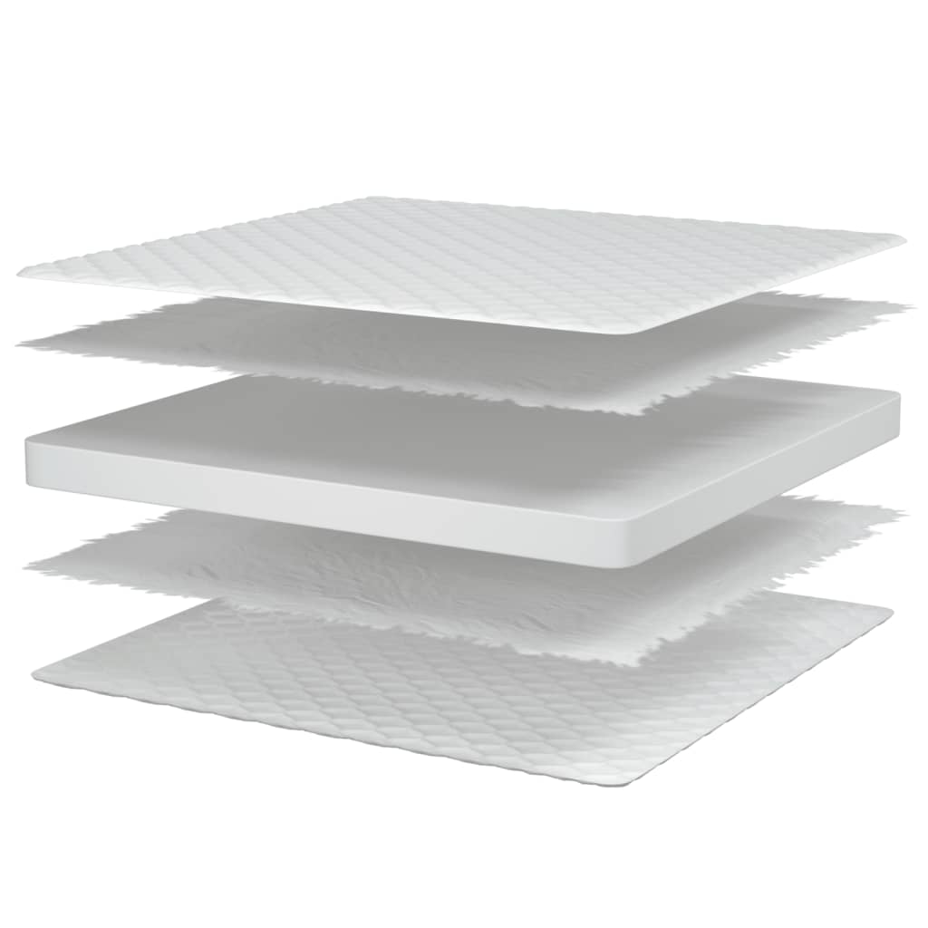 Materasso Viscoelastico Bianco 80x200x17 cm 4013417