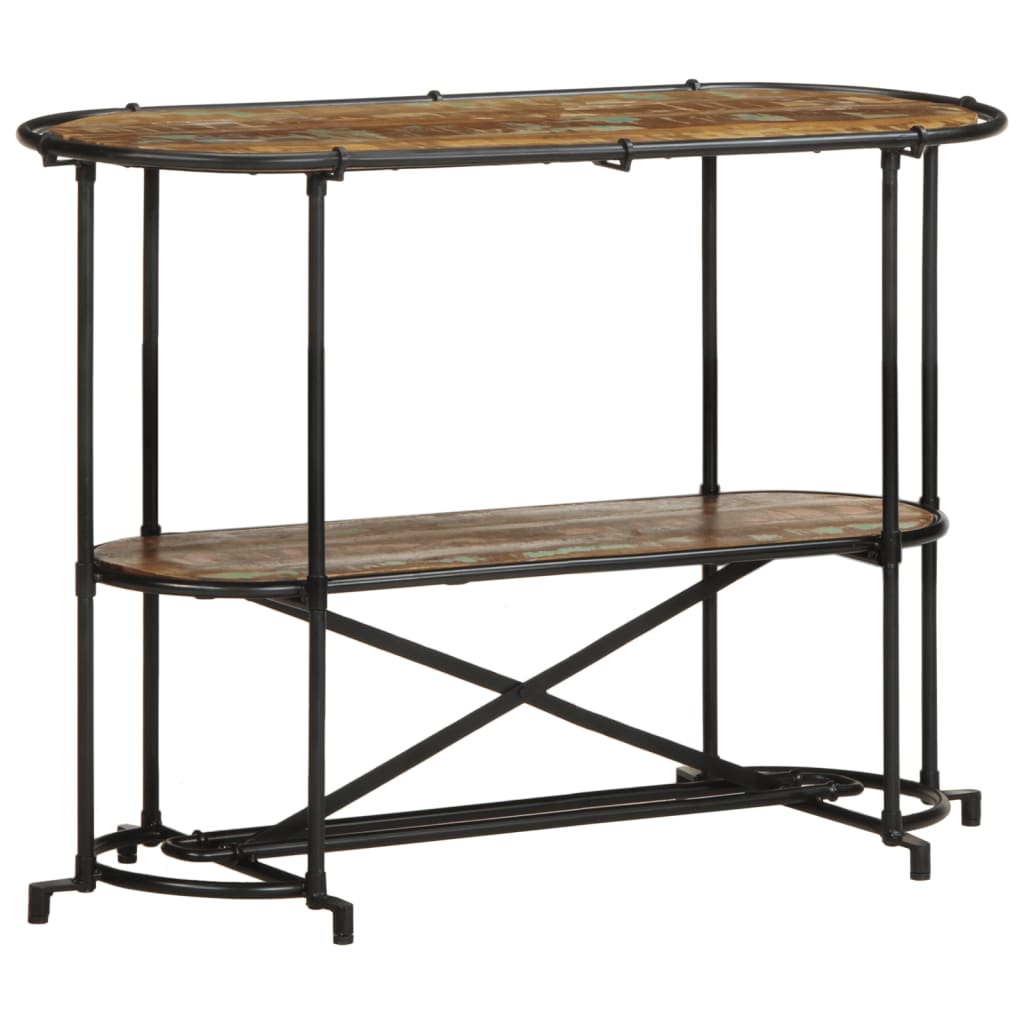 Tavolo Consolle 110x42x76 cm in Legno Massello di Recupero 4013502