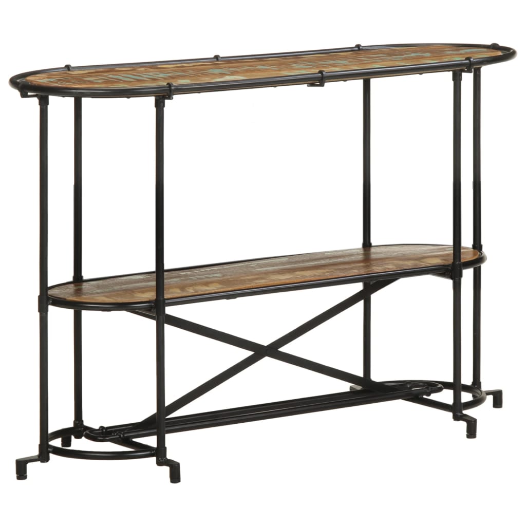 Tavolo Consolle 110x42x76 cm in Legno Massello di Recupero 4013502